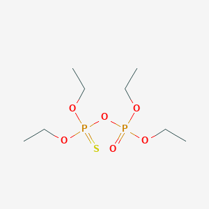 molecular formula C8H20O6P2S B046662 O,O,O,O-Tetraethyl monothiodiphosphate CAS No. 645-78-3