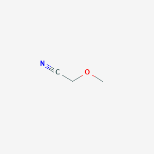 molecular formula C3H5NO B046674 Methoxyacetonitrile CAS No. 1738-36-9