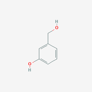 molecular formula C7H8O2 B046686 3-Hydroxybenzyl alcohol CAS No. 620-24-6