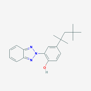 molecular formula C20H25N3O B046696 Octrizole CAS No. 3147-75-9