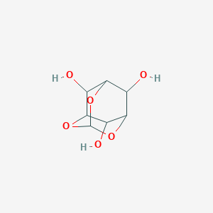 molecular formula C7H10O6 B046703 1,3,5-O-Methylidyne-myo-inositol CAS No. 98510-20-4