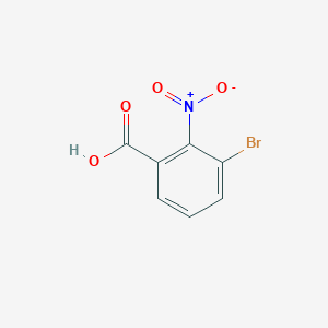 molecular formula C7H4BrNO4 B046716 3-Bromo-2-nitrobenzoic acid CAS No. 116529-61-4