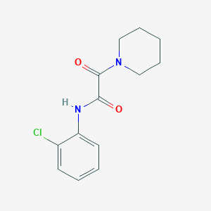 molecular formula C13H15ClN2O2 B4672947 N-(2-chlorophenyl)-2-oxo-2-piperidin-1-ylacetamide 