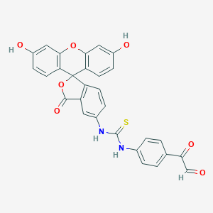 molecular formula C29H18N2O7S B046731 Fluorescein isothiocyanate-phenylglyoxal CAS No. 116843-39-1