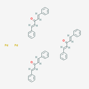 molecular formula C51H42O3Pd2 B046781 Tris(dibenzylideneacetone)dipalladium(0) CAS No. 51364-51-3