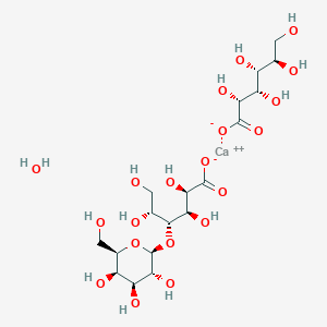 molecular formula C18H32CaO19 B046783 葡萄糖酸钙 CAS No. 12569-38-9