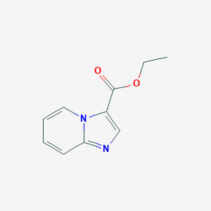 molecular formula C10H10N2O2 B046784 Ethyl Imidazo[1,2-a]pyridine-3-carboxylate CAS No. 123531-52-2