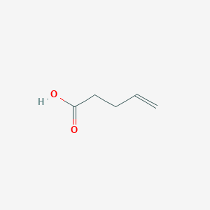 molecular formula C5H8O2 B046785 4-Pentenoic acid CAS No. 591-80-0