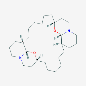 molecular formula C28H50N2O2 B046797 (+)-Xestospongin A CAS No. 123048-14-6