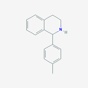 molecular formula C16H17N B046801 1-(4-Methylphenyl)-1,2,3,4-tetrahydroisoquinoline CAS No. 112891-31-3