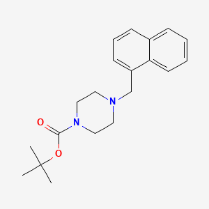 molecular formula C20H26N2O2 B4680471 Tert-butyl 4-(naphthalen-1-ylmethyl)piperazine-1-carboxylate CAS No. 774575-34-7