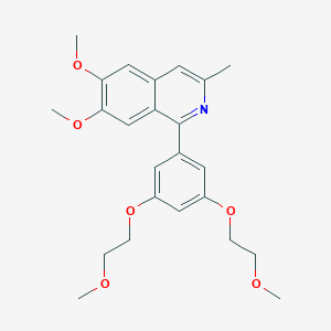 molecular formula C24H29NO6 B046810 Sdz mns 949 CAS No. 125175-65-7