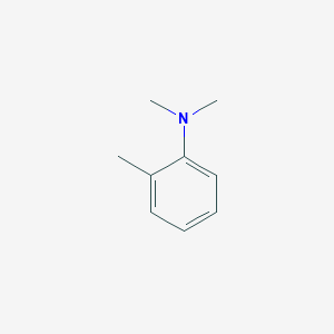 molecular formula C9H13N<br>CH3C6H4N(CH3)2<br>C9H13N B046812 N,N-Dimethyl-o-toluidine CAS No. 609-72-3