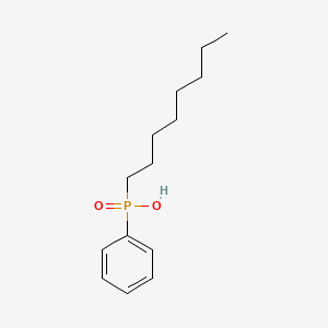 molecular formula C14H23O2P B4681339 octyl(phenyl)phosphinic acid CAS No. 5308-96-3
