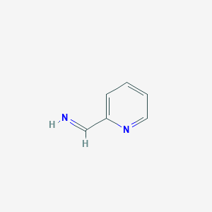 molecular formula C6H6N2 B046816 2-Pyridinemethanimine CAS No. 115663-05-3