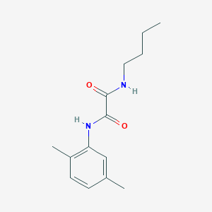 molecular formula C14H20N2O2 B4681805 N-butyl-N'-(2,5-dimethylphenyl)oxamide CAS No. 5404-62-6