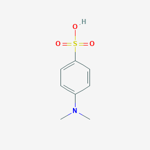 molecular formula C₈H₁₁NO₃S B046840 苯磺酸，4-(二甲氨基)- CAS No. 121-58-4