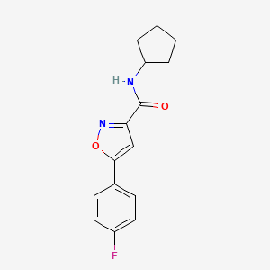 molecular formula C15H15FN2O2 B4684834 WAY-328127 