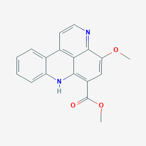 molecular formula C18H14N2O3 B046854 Norsegoline CAS No. 117694-98-1