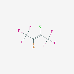 molecular formula C4BrClF6 B046863 2-Bromo-3-chlorohexafluoro-2-butene CAS No. 122557-08-8