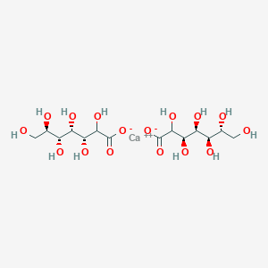 molecular formula C₁₄H₂₆O₁₆Ca B046872 Calcium gluceptate CAS No. 29039-00-7