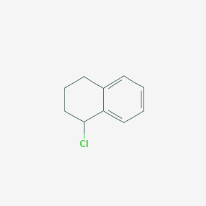 molecular formula C10H11Cl B046882 1-Chloro-1,2,3,4-tetrahydronaphthalene CAS No. 113110-47-7