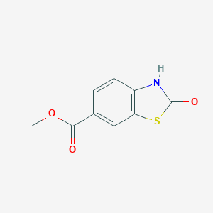 B046888 Methyl 2-oxo-2,3-dihydrobenzo[d]thiazole-6-carboxylate CAS No. 118620-99-8