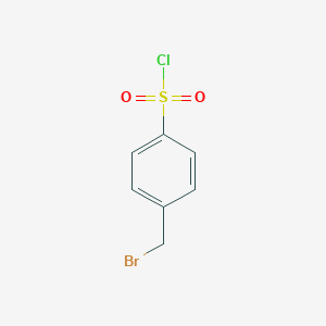 molecular formula C7H6BrClO2S B046892 4-(Bromomethyl)benzenesulfonyl chloride CAS No. 66176-39-4