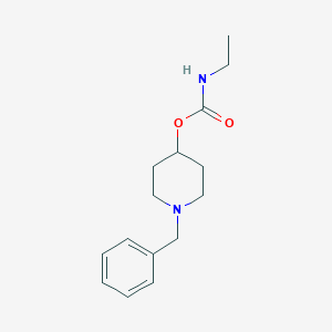molecular formula C15H22N2O2 B046895 (1-benzylpiperidin-4-yl) N-ethylcarbamate CAS No. 71879-62-4