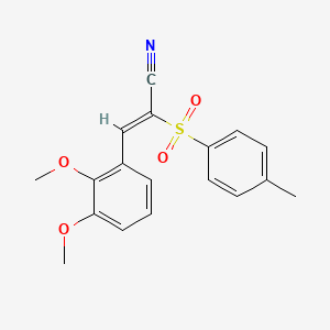 molecular formula C18H17NO4S B4689824 MFCD03529367 