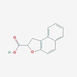 molecular formula C13H10O3 B046900 1,2-Dihydronaphtho[2,1-b]furan-2-carboxylic acid CAS No. 24758-31-4