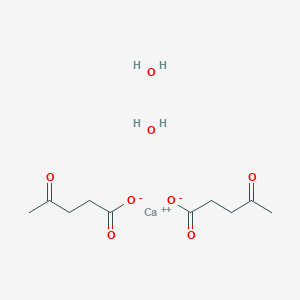 molecular formula C10H18CaO8 B046904 Calcium levulinate dihydrate CAS No. 5743-49-7
