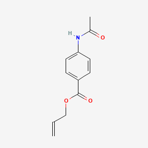 molecular formula C12H13NO3 B4690545 Prop-2-enyl 4-acetamidobenzoate 