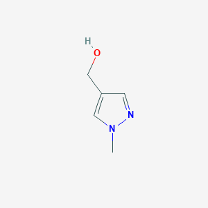 molecular formula C5H8N2O B046916 (1-methyl-1H-pyrazol-4-yl)methanol CAS No. 112029-98-8