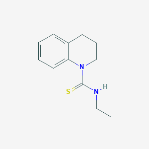 molecular formula C12H16N2S B469177 N-ethyl-3,4-dihydro-2H-quinoline-1-carbothioamide CAS No. 454230-14-9