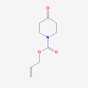 molecular formula C9H13NO3 B046921 1-N-Alloc-4-piperidone CAS No. 306296-67-3
