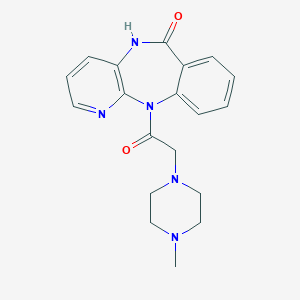 molecular formula C19H21N5O2 B046924 Pirenzepine CAS No. 28797-61-7