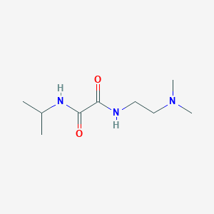 molecular formula C9H19N3O2 B4693662 N-[2-(dimethylamino)ethyl]-N'-(propan-2-yl)ethanediamide 