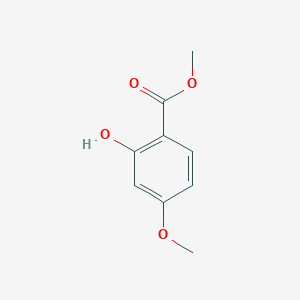 molecular formula C9H10O4 B046940 Methyl 4-methoxysalicylate CAS No. 5446-02-6