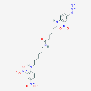 molecular formula C24H31N9O7 B046947 Photo-dnp CAS No. 120551-21-5