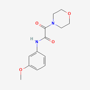 N-(3-methoxyphenyl)-2-(4-morpholinyl)-2-oxoacetamide