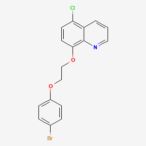 8-[2-(4-bromophenoxy)ethoxy]-5-chloroquinoline