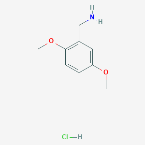 molecular formula C9H14ClNO2 B4695583 (2,5-dimethoxybenzyl)amine hydrochloride CAS No. 34967-20-9