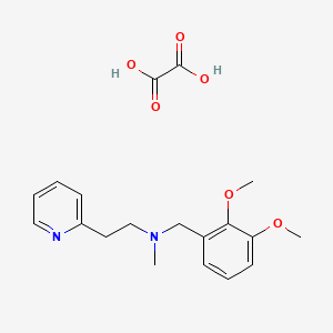 N-(2,3-dimethoxybenzyl)-N-methyl-2-(2-pyridinyl)ethanamine oxalate