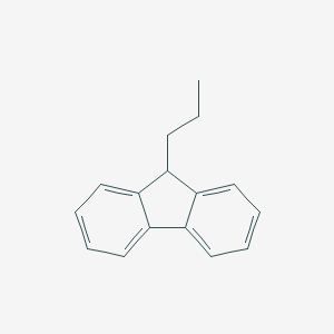 molecular formula C16H16 B046968 9-丙基-9H-芴 CAS No. 4037-45-0