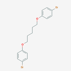 molecular formula C17H18Br2O2 B046976 1,5-Bis(4-bromophenoxy)pentane CAS No. 117499-24-8