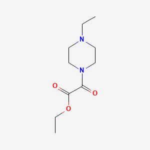 molecular formula C10H18N2O3 B4698711 Ethyl 2-(4-ethylpiperazin-1-yl)-2-oxoacetate 