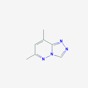 B470027 6,8-Dimethyl[1,2,4]triazolo[4,3-b]pyridazine CAS No. 18591-75-8