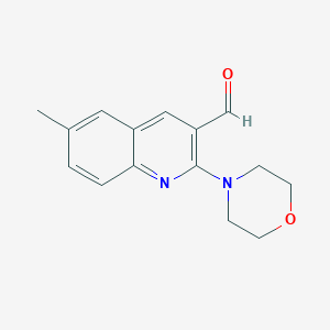 6-Methyl-2-morpholin-4-yl-quinoline-3-carbaldehyde