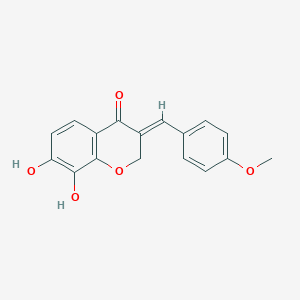 molecular formula C17H14O5 B047013 Intricatinol CAS No. 124166-26-3